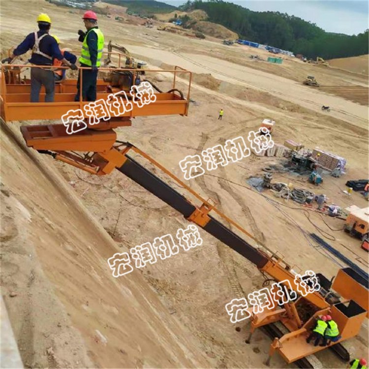 建筑工程專用護(hù)坡錨固鉆機(jī)，高邊坡鉆機(jī)